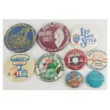 Various La Crosse Buttons