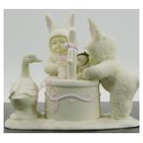 * Dept 56 Snow Bunnies Wishing You A Happy Easter