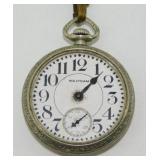 Waltham Pocket Watch & Fob