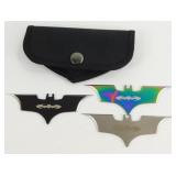 * 3 Pack of Batman Throwing Stars