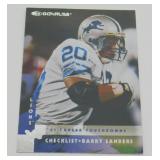 Barry Sanders Donruss Card