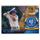 2018 Topps Update Wil Myers Jackie Robinson Logo