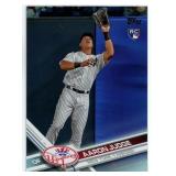 2017 Topps Aaron Judge Rainbow Foil Rookie Card