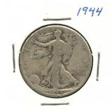 1944 Walking Liberty Silver Half Dollar