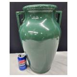 Large floor vase green.  USA Number 155.  18" H.