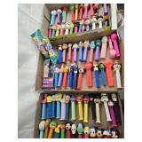 75 Vintage Characters Pez Dispensers  look at