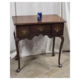 Cherry Hall Table,  Queen Anne Style,  custom