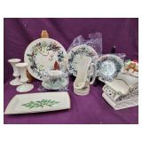 Lenox 5 piece place setting Winter Greetings,