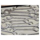 Toolbox and 14 MAC  Wrenches, other wrenches by