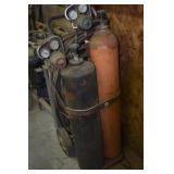 Welding tanks and torch.   Look at the photos