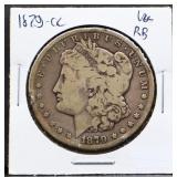 1879 Carson City Morgan silver dollar