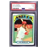 Graded 1972 Topps Joe Morgan card