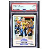 Graded mint 1990 Fleer Magic Johnson card