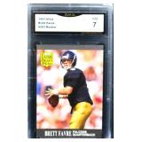 Graded 1991 Ultra Brett Favre #283 rookie card