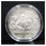 2007 Founding Jamestown silver dollar proof coin