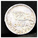 1898 Remember The Maine Cuba Freedom coin