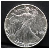 1988 silver eagle coin