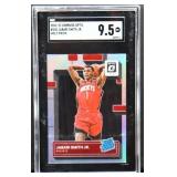 Graded mint 2022/23 Donruss Jabari Smith Jr card