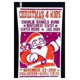 21.5x13.25 2010 Christmas 4 Kids Hatch Show Print