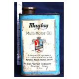 Vintage Maytag Multi Motor Oil can, full