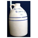 Storie Pottery Tennessee Homecoming stone jug