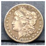 1882 Carson City Morgan silver dollar