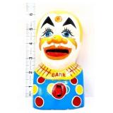 Cast Iron Clown Bank