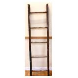 Vintage wood 5 rung ladder