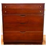 MCM Bassett 4 drawer tall chest