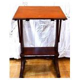 Vintage wood drafting table