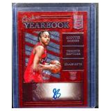 2021 Panini Scottie Barnes autograph card