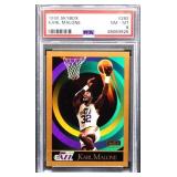 Graded 1990 Skybox Karl Malone card