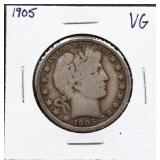 1905 barber half dollar