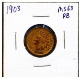 1903 Indian head penny