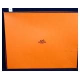 Hermes orange rectangle box, see photos