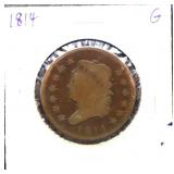 1814 large cent