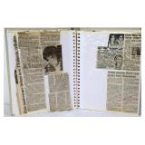 Vintage Elvis scrapbook, full