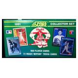 Sealed 1991 Score Baseball card set