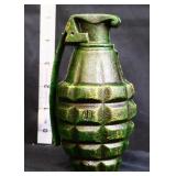 Cast iron grenade bank