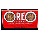 Porcelain Andy Rooney Oreo Sandwich sign