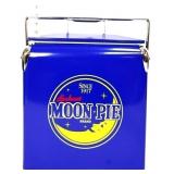 Metal Moon Pie picnic cooler