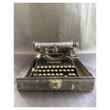 Antique Corona Typewriter with Case