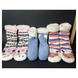 Big Thick Cozy Socks, Muk Luks, Unicorn, Sheep
