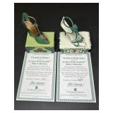 Two in Step with Scarlett Shoe Collection Figurine