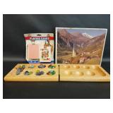 Mancala Board Game, Puzzle, Playing Cards Decks