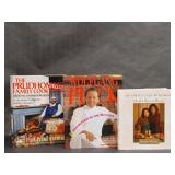 Cookbooks, Chef Paul Prudhomme, Wolfgang Puck