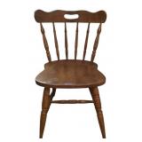 Vintage Country Spindle Back Wooden Chair