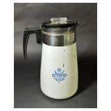 Corning Ware Blue Cornflower 9 Cup Coffee Pot