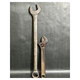 Vintage Armstrong & Utica 90-12 Adjustable Wrench