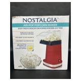 Nostalgia Air Pop Popcorn Machine in Red